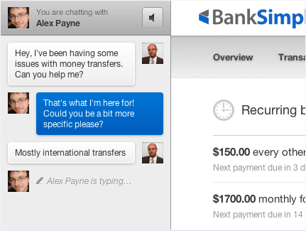 Banksimple customer service