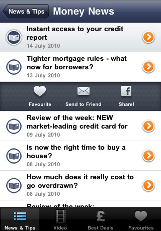 Moneysupermarket.com iphone app