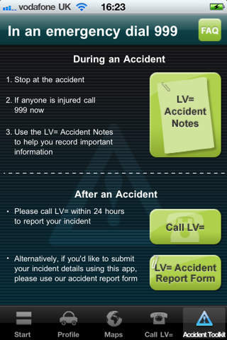 LV= Launch Car Insurance iPhone App - Money Watch