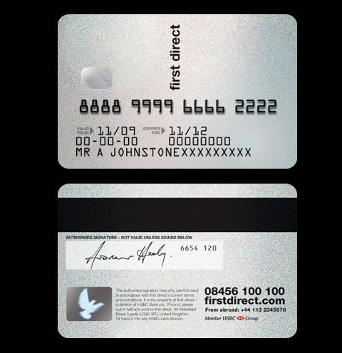 first direct debit card