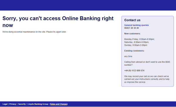 Halifax & Bank Of Scotland Online Banking FAIL / Money Watch