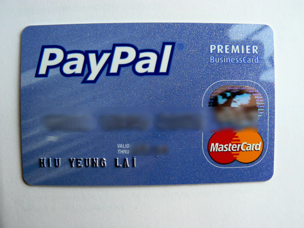 PayPal Credit Card