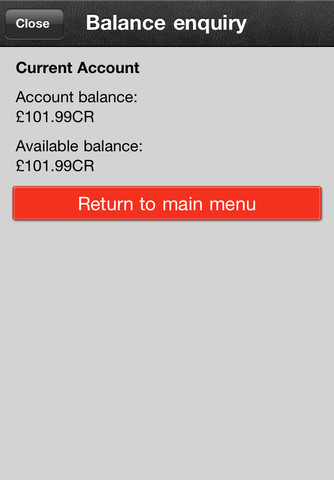 HSBC Fast Balance App